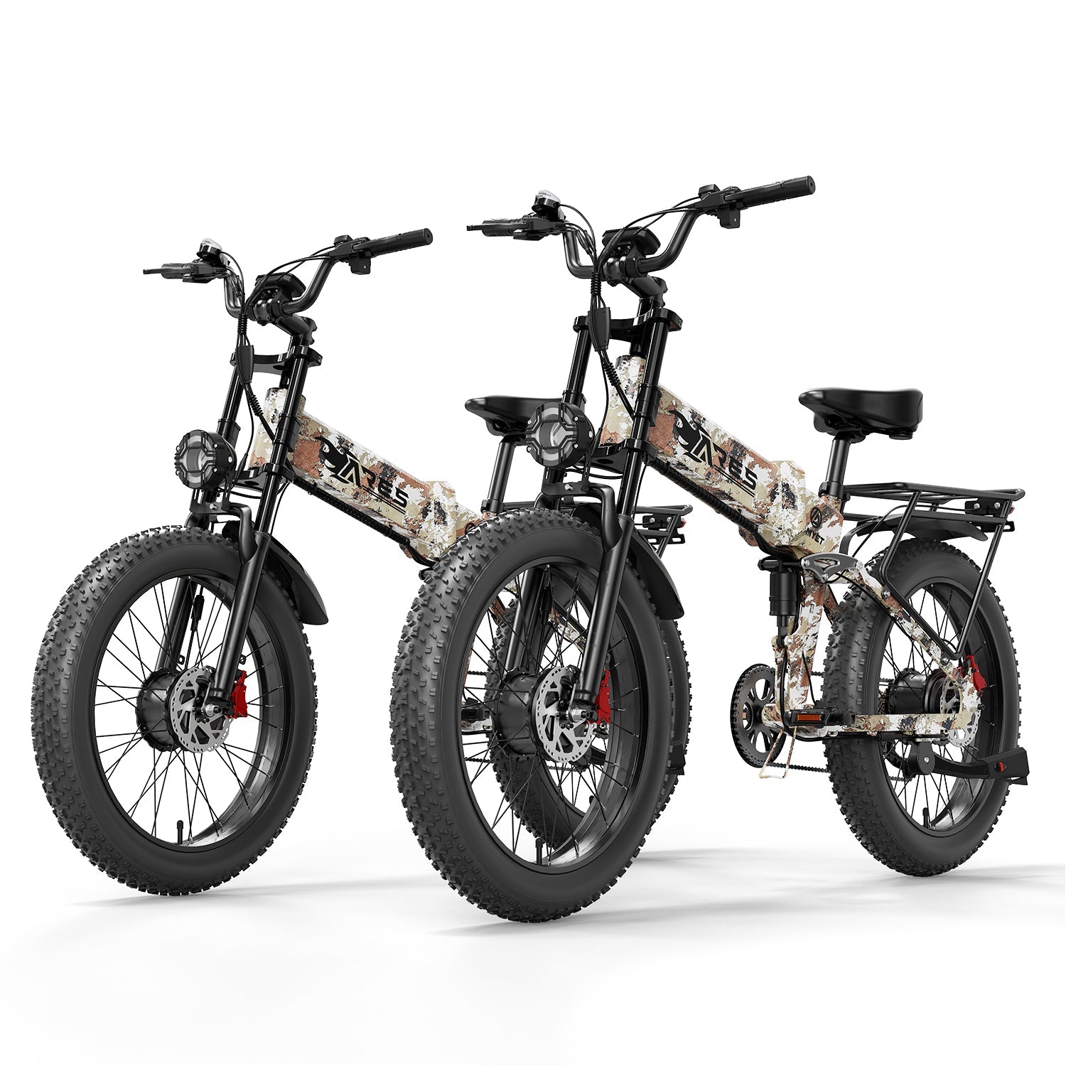AMYET Ares Folding All-Terrain Electric Bicycle - Camouflage Edition