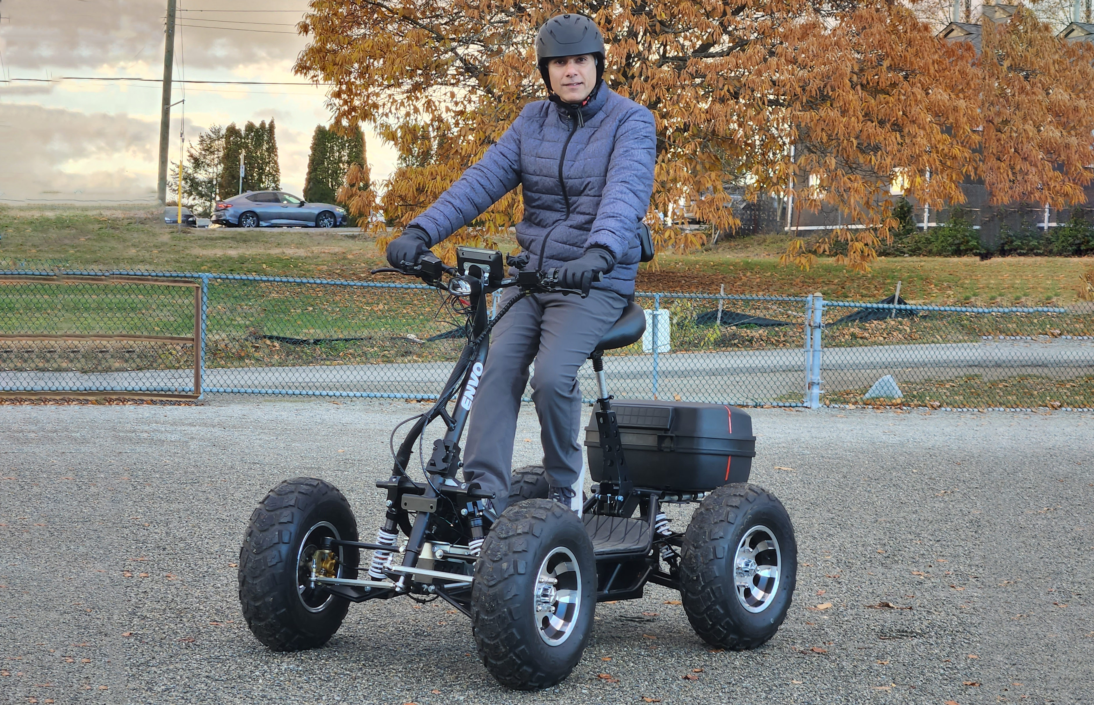 Electric All-Terrain Vehicle (e-ATV) - Reliable and Powerful Outdoor Adventure Companion