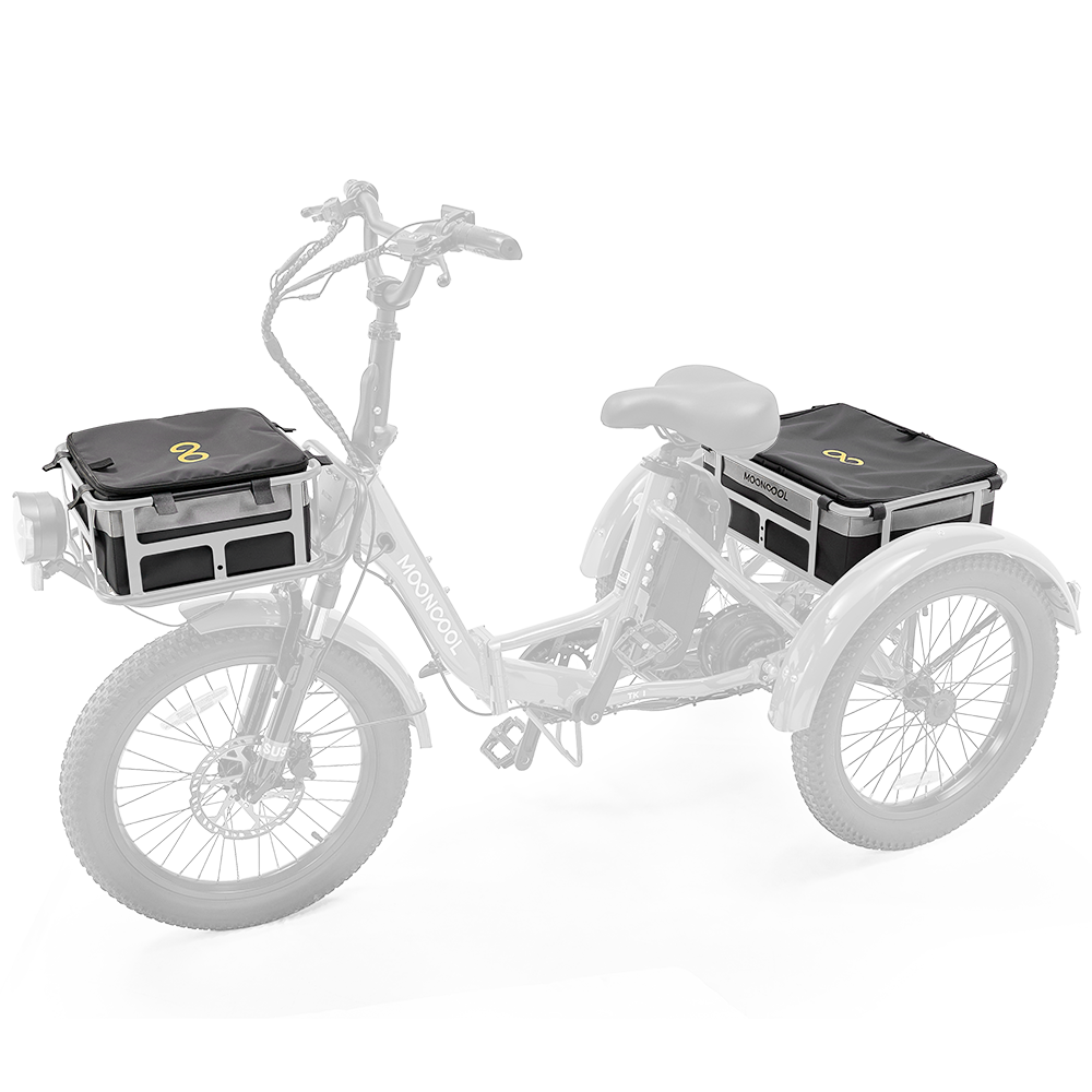 Front and Rear Motorcycle Storage Bag Set