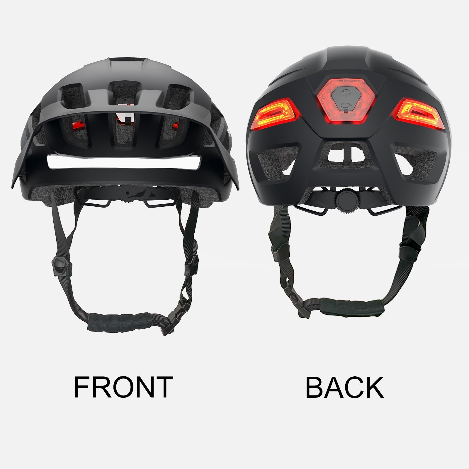 Freego Smart Bicycle Helmet with Speakers, LED Signals, and Remote Control – Comfort and Safety for Adults