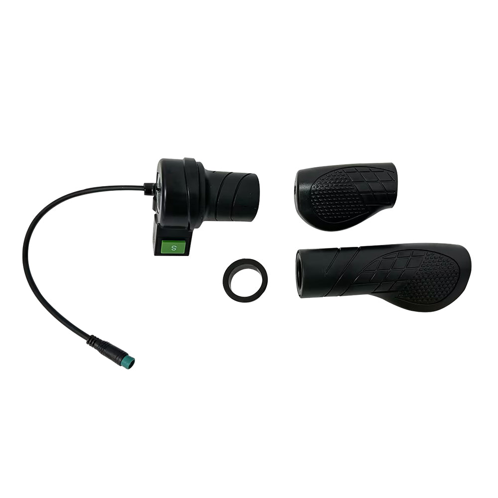 Electric Gas Handlebar for Bicycle - Replacement of Twist Handlebar with Accelerator HappyRun