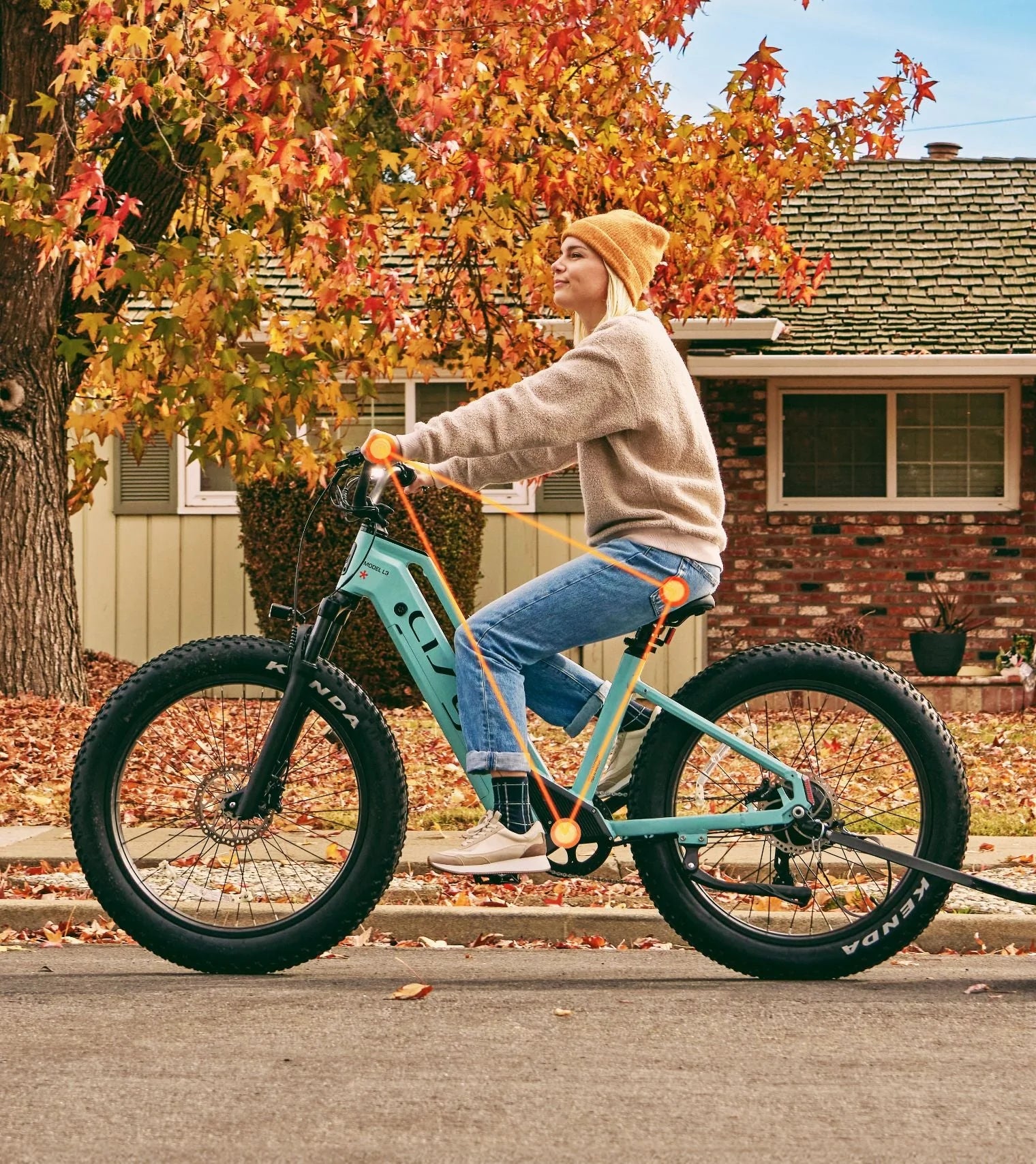 Cyrusher Aura Step-Through Electric Bike