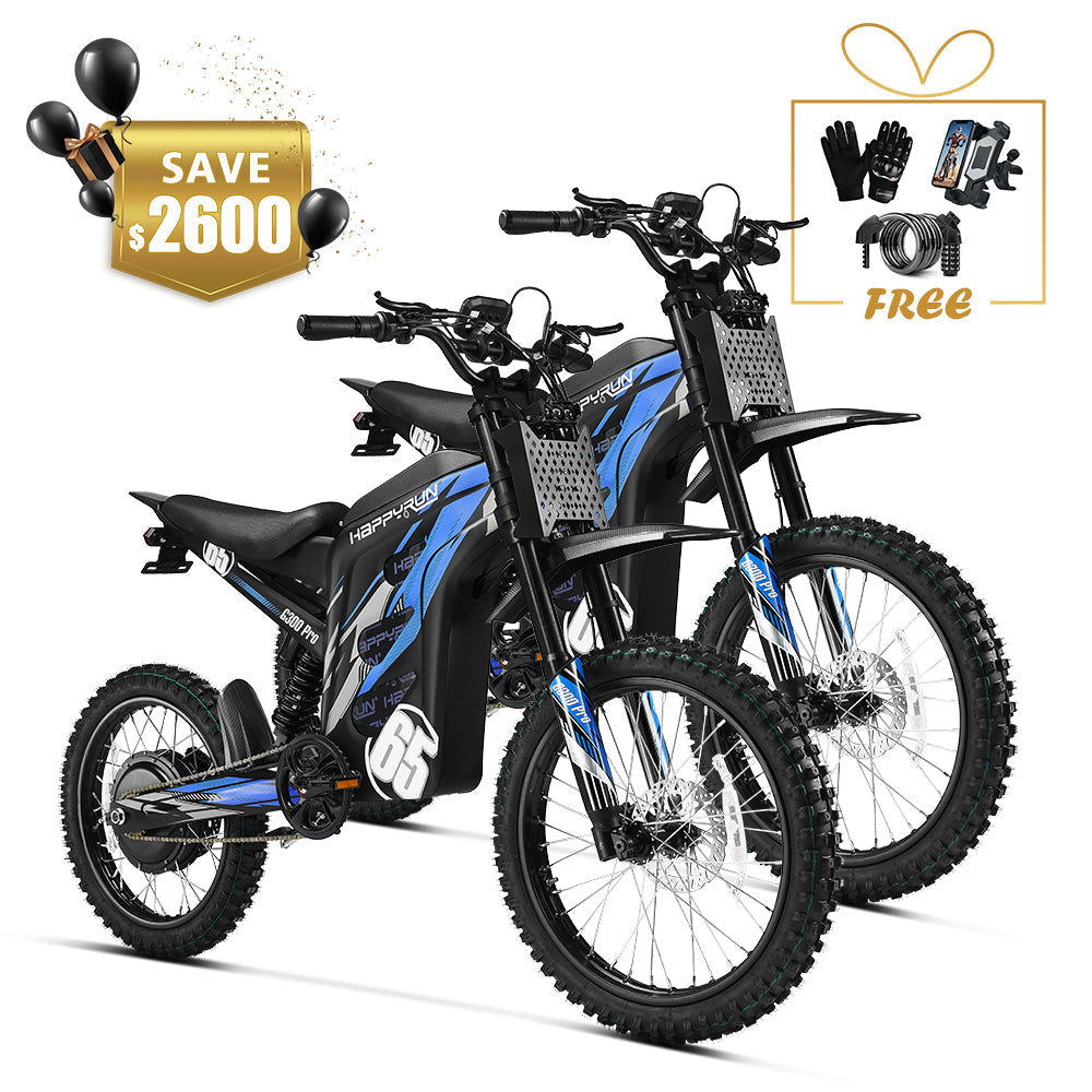 Special HappyRun Dirt Bike G300 Pro Combo Offer for an exceptional riding experience