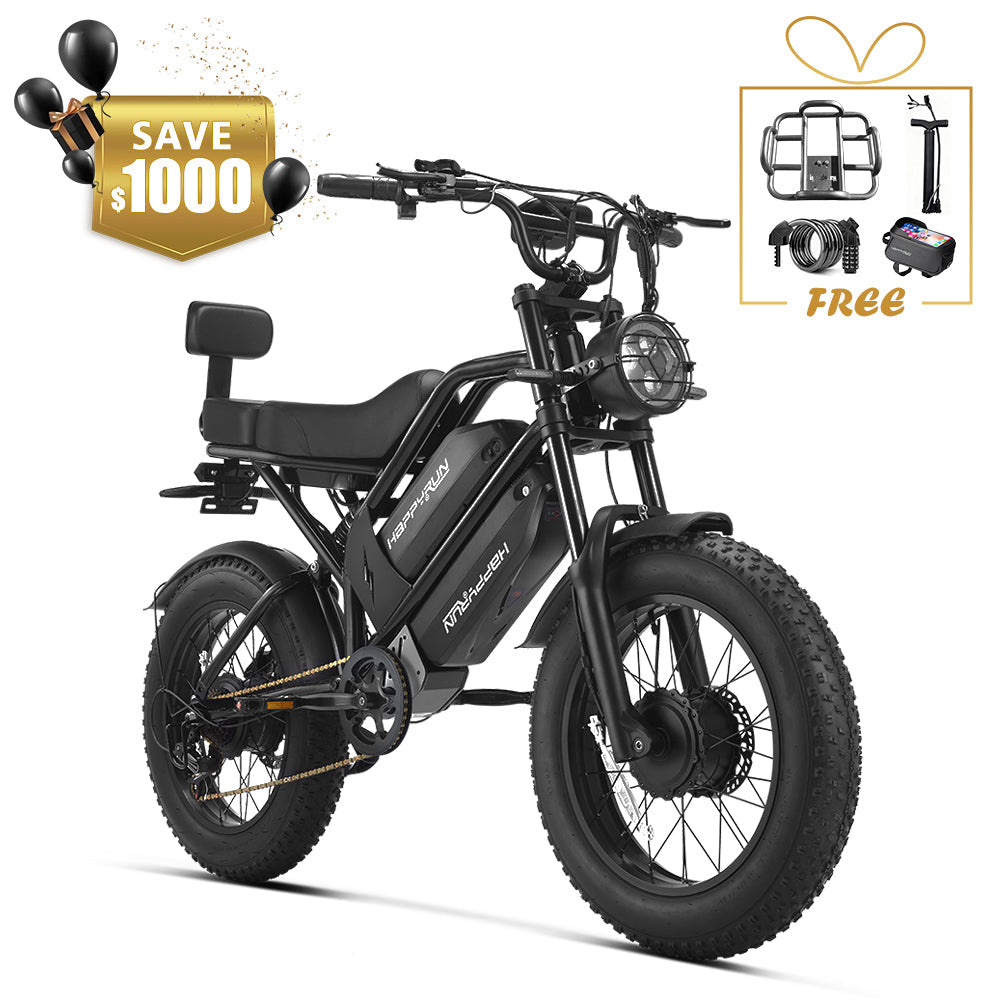 Ai Pao G70 Pro Dual Motor Dual Battery Electric Cargo Bicycle