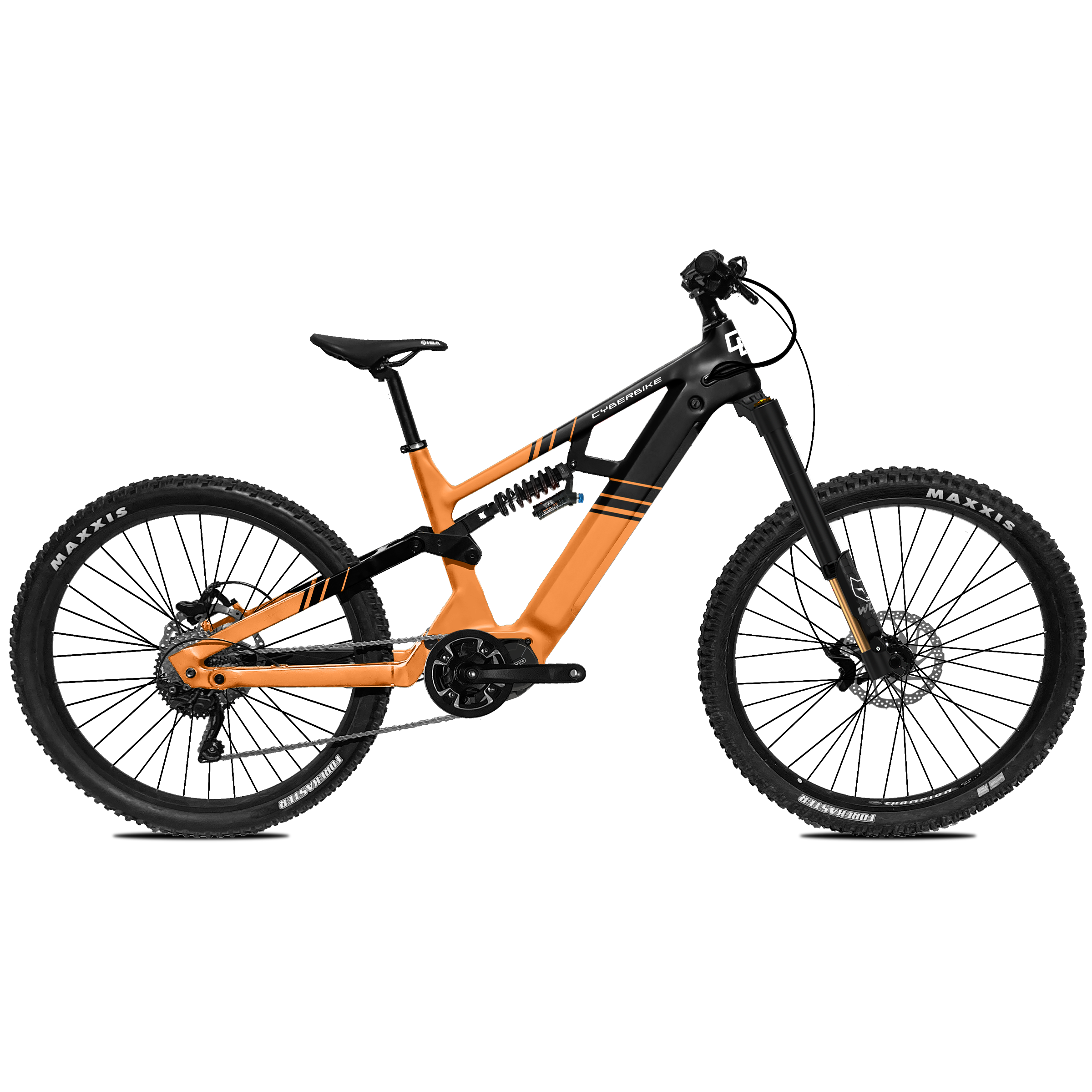 2026 Cyberbike Raptor E-Bike Special Edition - Powerful Electric MTB Touring Bike with Mid-Drive Motor