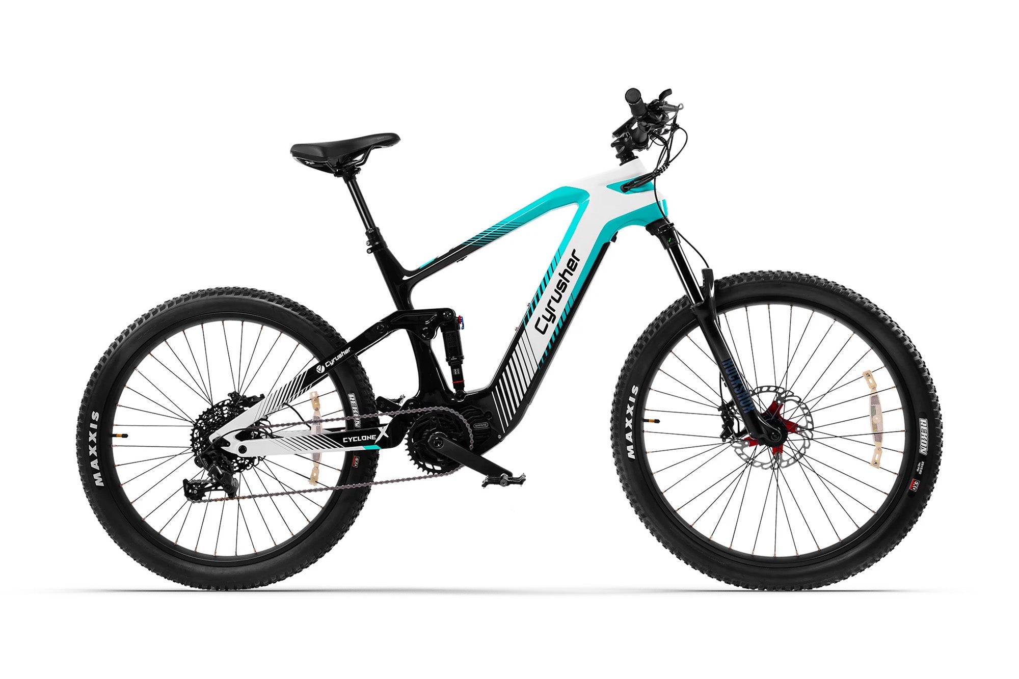 Cyrusher Cyclone X Carbon eMTB - High-Performance Electric Mountain Bike