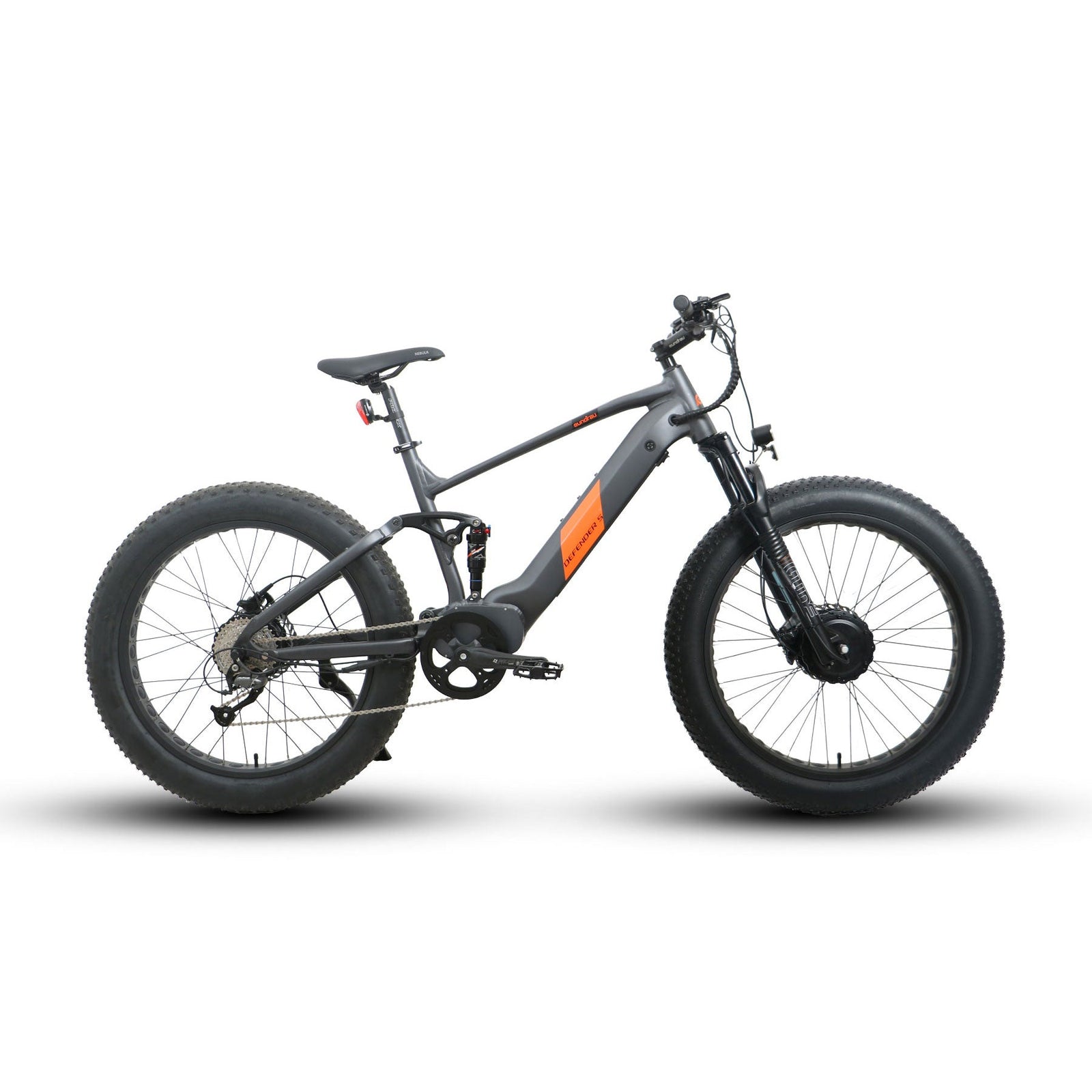 EUNORAU DEFENDER-S 48V/14Ah 1500W AWD Electric Mountain Bike