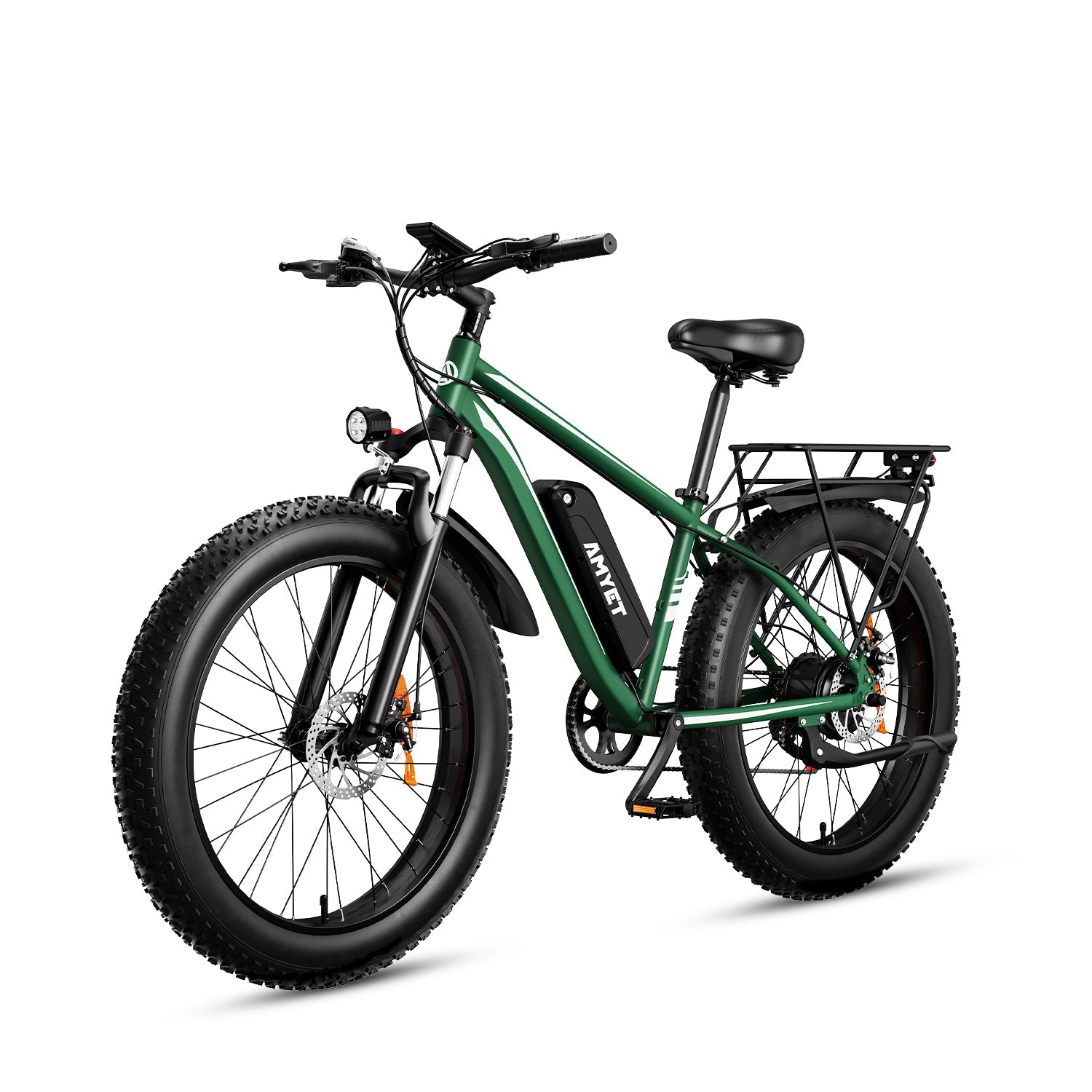 AMYET EB26 1000W Electric Bike - Green for Ultimate Riding Fun