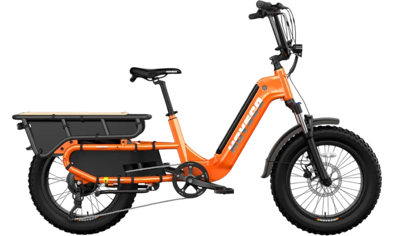 HOVSCO™ HovCart 20“ Step-Thru Electric Fat Tire Cargo Bike
