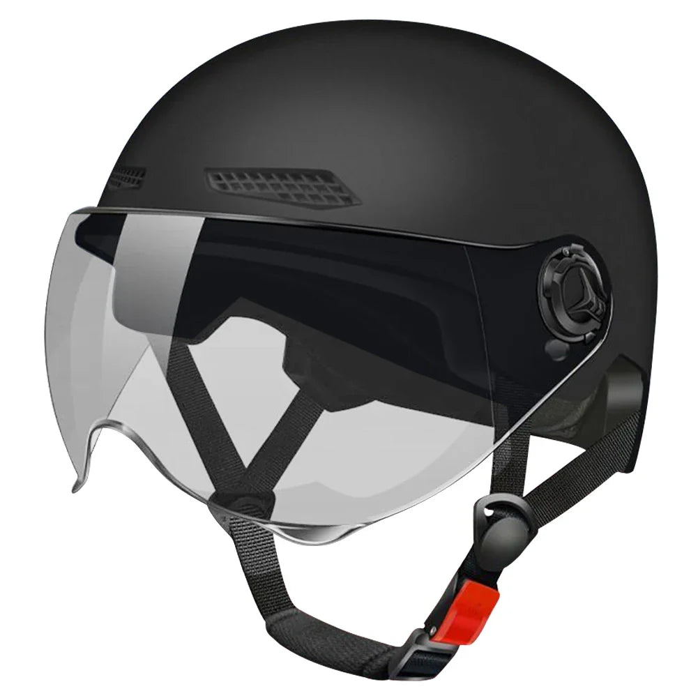Vanpowers Bike Helmet with Integrated Glasses - Improved Comfort and Safety
