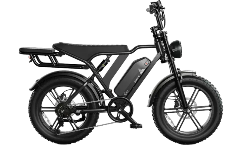 TST® R002 20'' 1500W Full Suspension Moped-style Electric Bike