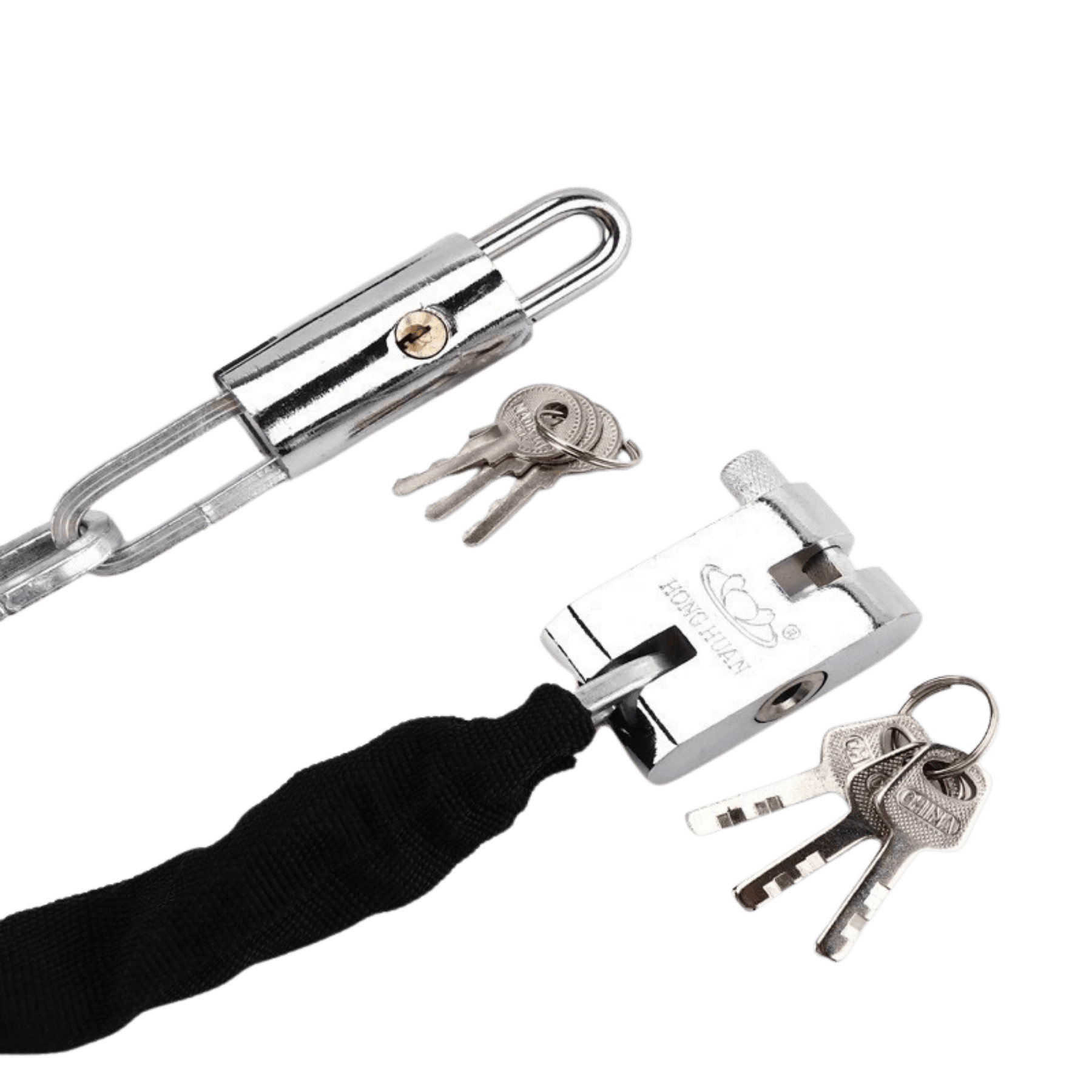 Chain lock for electric bicycle - Maximum security and theft protection