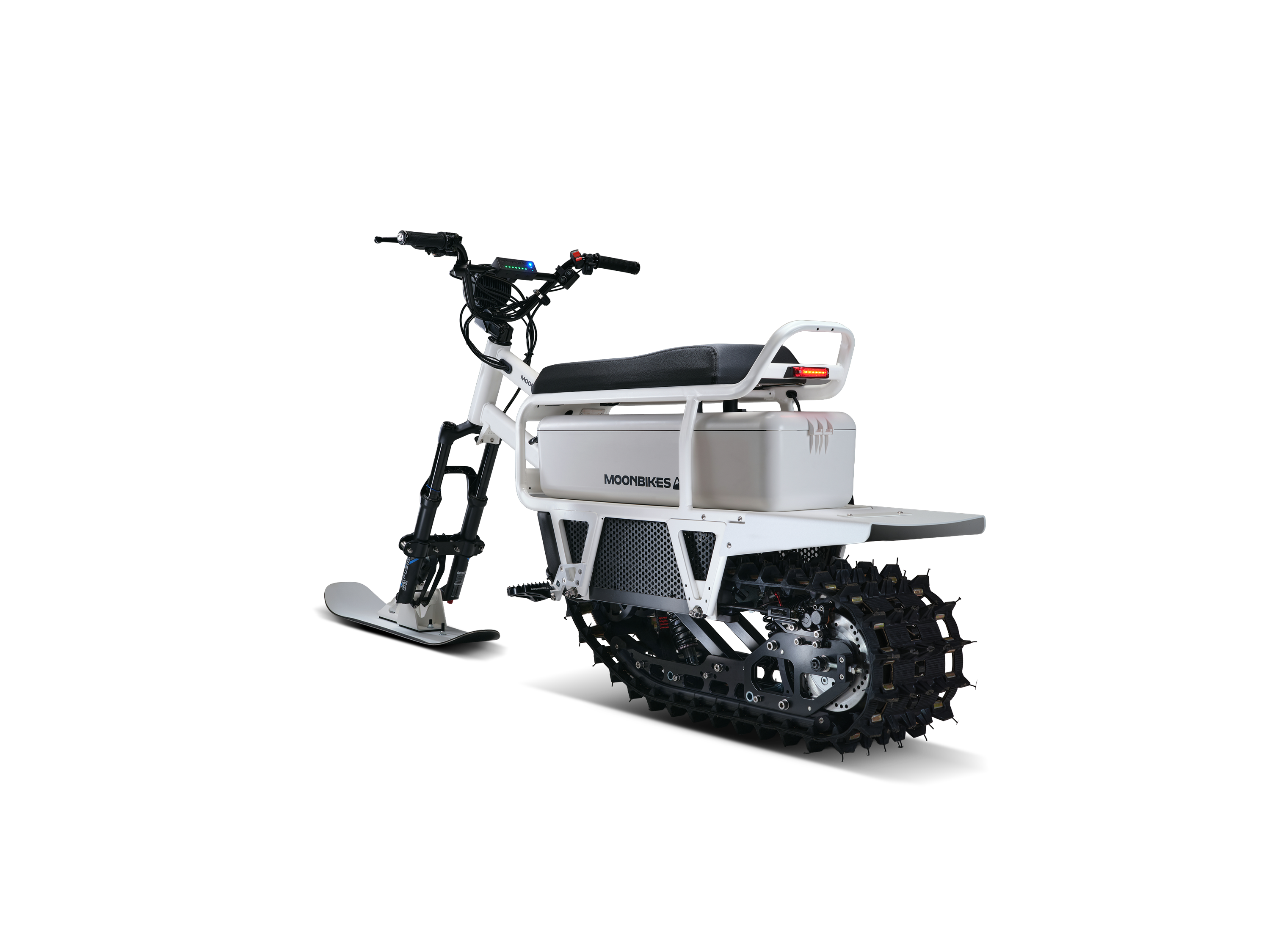Moonbike all-terrain electric bike for night adventures