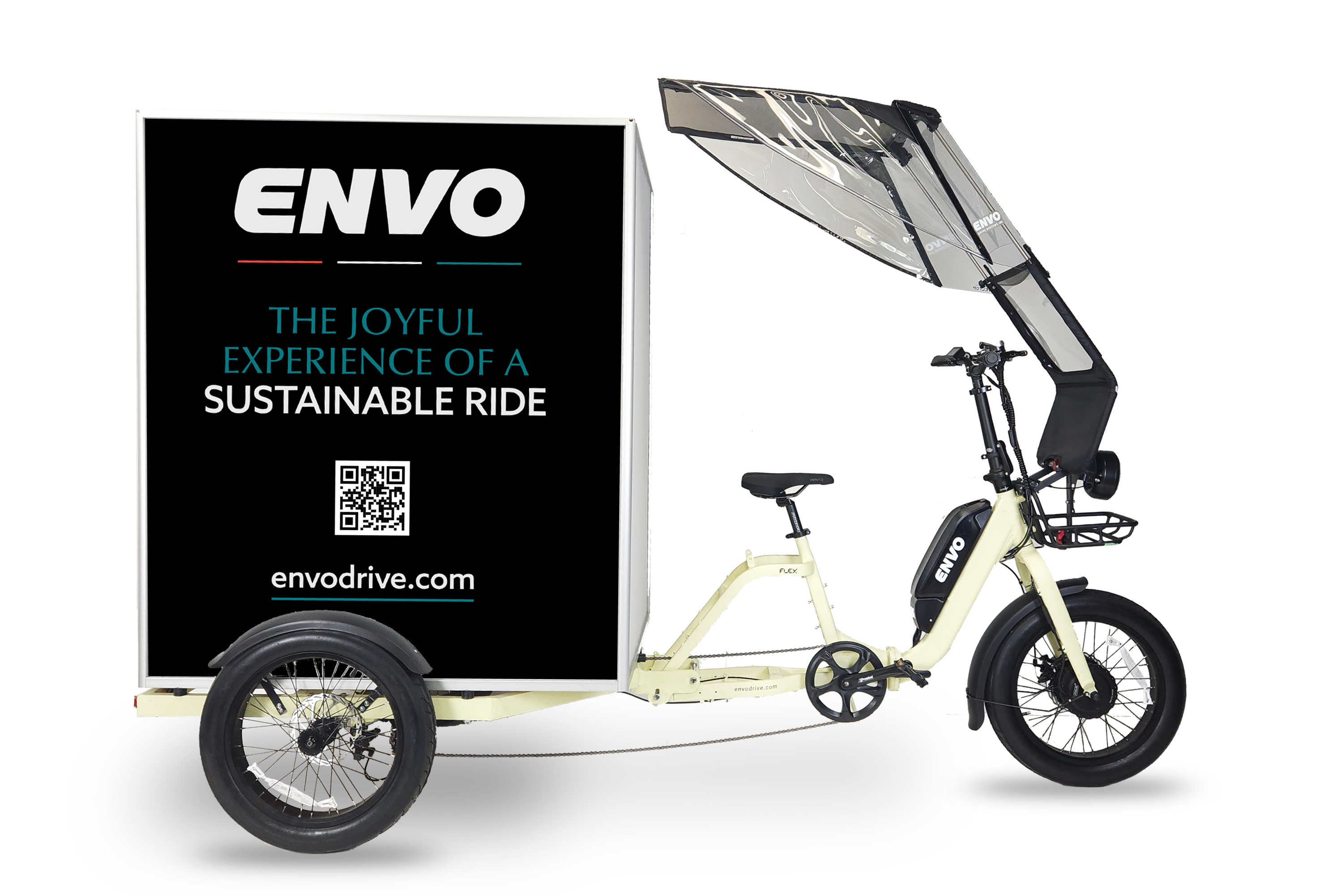 ENVO Cargo Trike – Robust & Versatile Three-Wheeled Cargo Bike