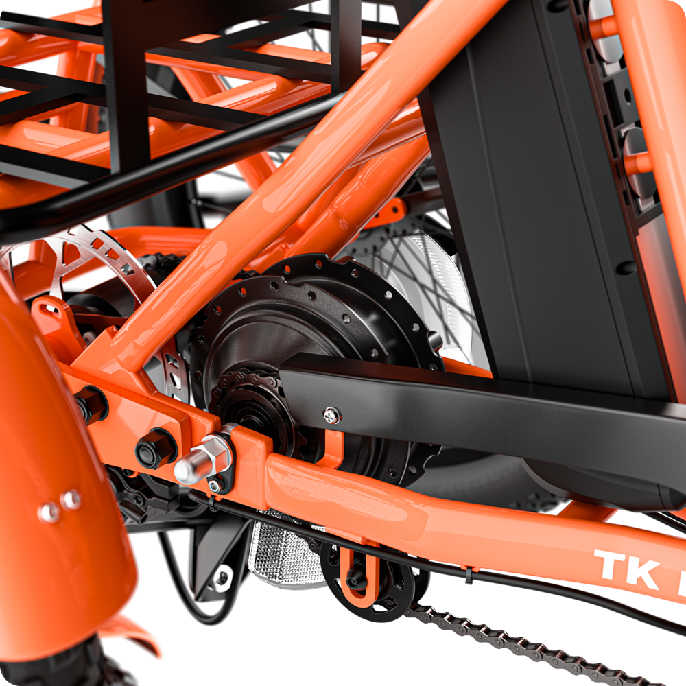 Replacement motor for TK1 in folding mode