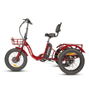 EUNORAU NEW-TRIKE 2.0 48V/12.5Ah 500W Step-Thru Folding Electric Trike