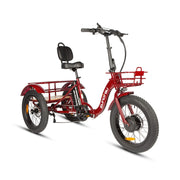 EUNORAU NEW-TRIKE 2.0 48V/12.5Ah 500W Step-Thru Folding Electric Trike