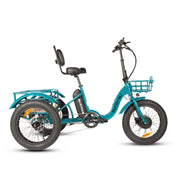 EUNORAU NEW-TRIKE 2.0 48V/12.5Ah 500W Step-Thru Folding Electric Trike