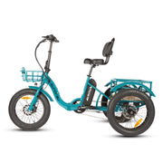EUNORAU NEW-TRIKE 2.0 48V/12.5Ah 500W Step-Thru Folding Electric Trike