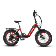Vtuvia SX20 folding e-bike in Red, side view