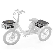 Front and Rear Motorcycle Storage Bag Set