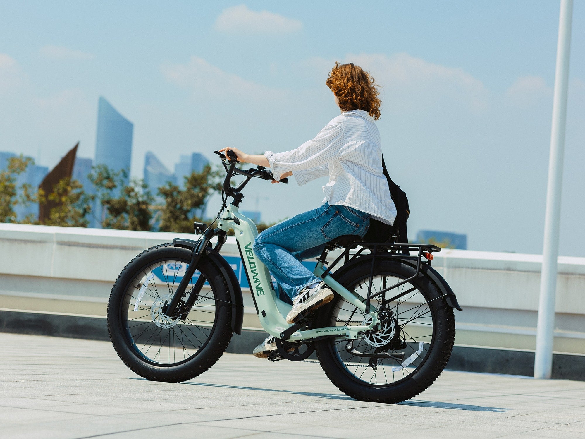 Ranger Step-Thru 3.0 Electric Bike with Torque Sensor for Easy and Powerful Riding