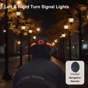 Freego Smart Bike Helmet with LED Signals & Remote Control for Adults