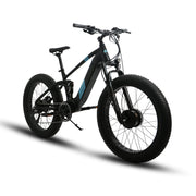 EUNORAU DEFENDER-S 48V/14Ah 1500W AWD Electric Mountain Bike