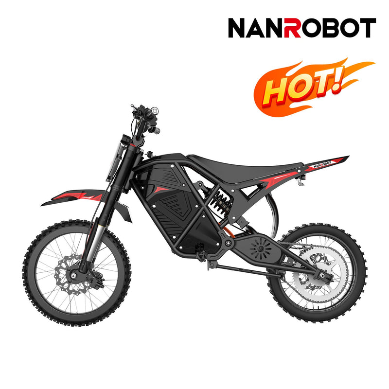 Nanrobot GT-R 2000W Electric Dirt Bike, 36 mph