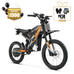 HappyRun G300 Pro 6500W Electric Dirt Bike 2025 New Model