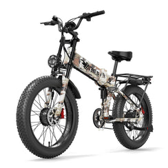 AMYET Ares Folding All-Terrain Electric Bicycle - Camouflage Edition