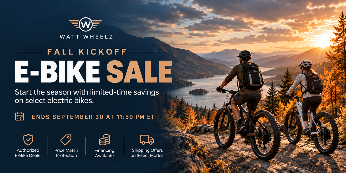WattWheelz Fall Kickoff E-Bike Sale