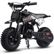 MotoTec Big Supermoto 50cc 2-Stroke Kids Dirt Bike Black
