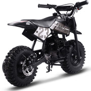 MotoTec Big Supermoto 50cc 2-Stroke Kids Dirt Bike Black
