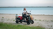 EUNORAU S1000 electric utility quad photographed in outdoor use
