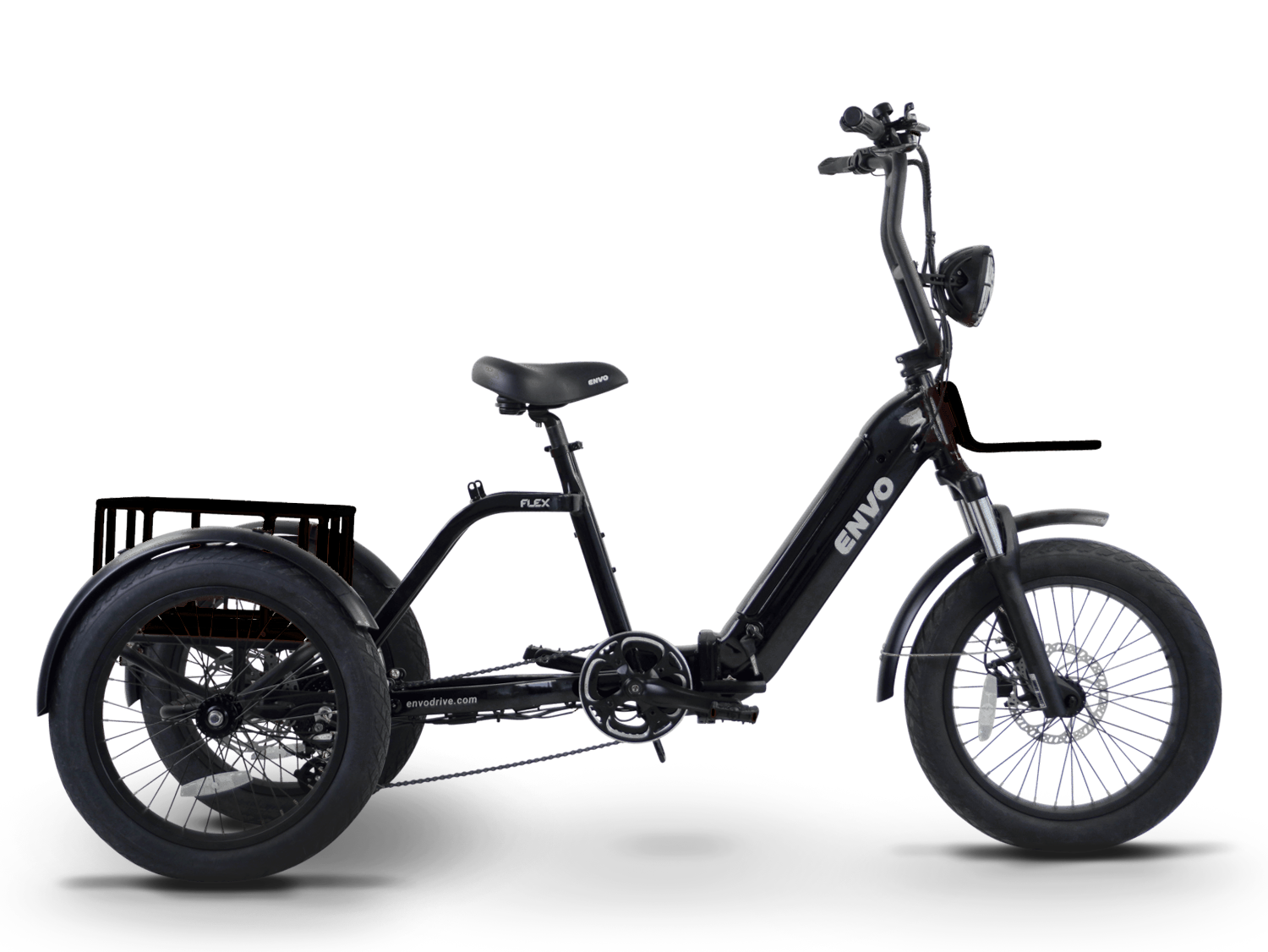 Flex Trike | ENVO Electric Adult Tricycle with Fat-Trekking Tires