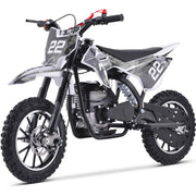 MotoTec Demon 40cc 4-Stroke Kids Gas Dirt Bike White