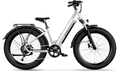 TST® Dreamer 26" Step-Thru Fat Tire Electric Bike