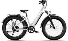 TST® Dreamer 26" Step-Thru Fat Tire Electric Bike