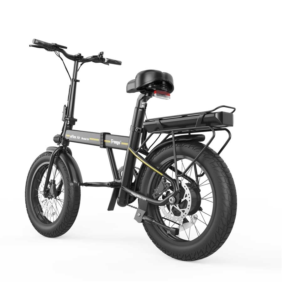 Freego E4 Pro - Compact Folding Electric Bike with Dual Battery Power and Extended Range