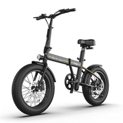 Freego E4 Pro - Compact Folding Electric Bike with Dual Battery Power and Extended Range