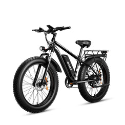 AMYET EB26 1000W Electric Bike - Rugged Black Design