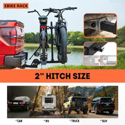 Foldable Electric Bike Rack with Durable Platform