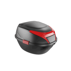 Electric bike saddle with elegant and practical rear trunk