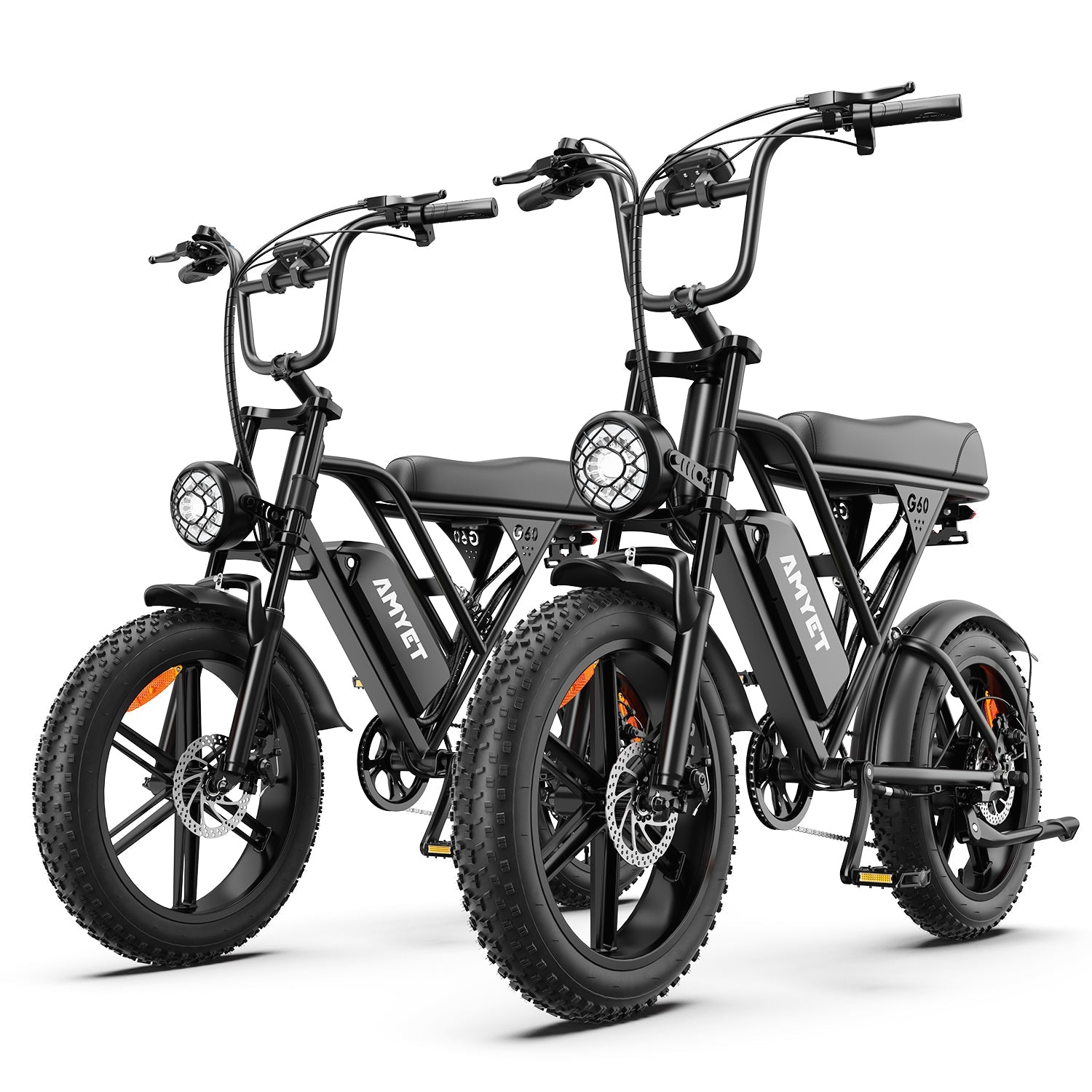 AMYET V9-G60 eBike 1000W Electric Bike - Complete Set for Stylish and Powerful Riding