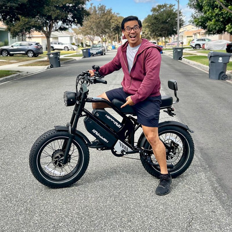 HappyRun G70 Pro Dual-Battery Electric Cargo Bike