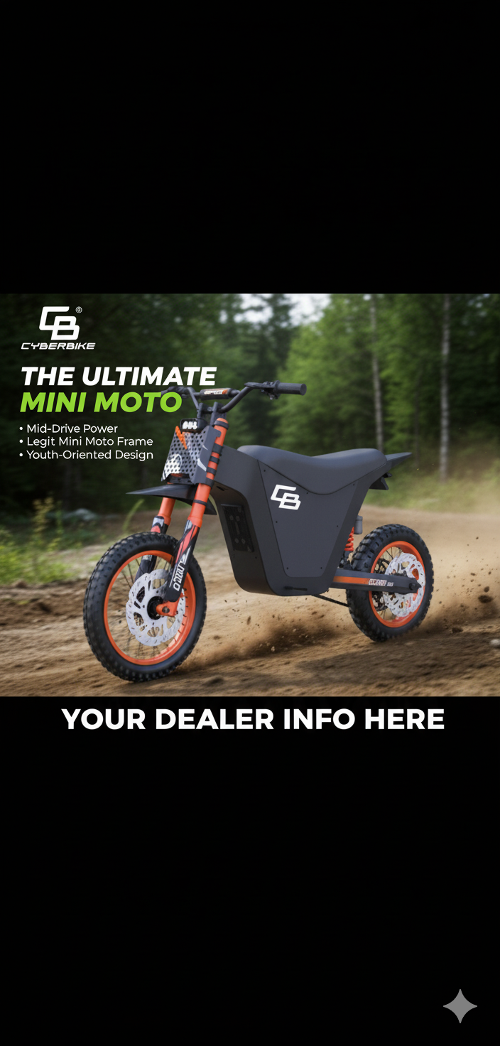 Cyberbike Scamp - The Most Joyful Children's Cycling Experience