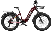 HOVSCO™ HovAlpha 26" Step-Thru Fat Tire Ebike