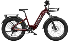 HOVSCO™ HovAlpha 26" Step-Thru Fat Tire Ebike