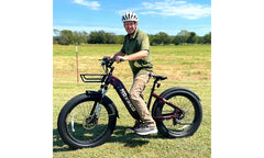 HOVSCO™ HovAlpha 26" Step-Thru Fat Tire Ebike